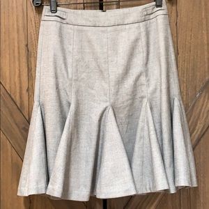beautiful WHBM godet skirt with faux belt, Sz2